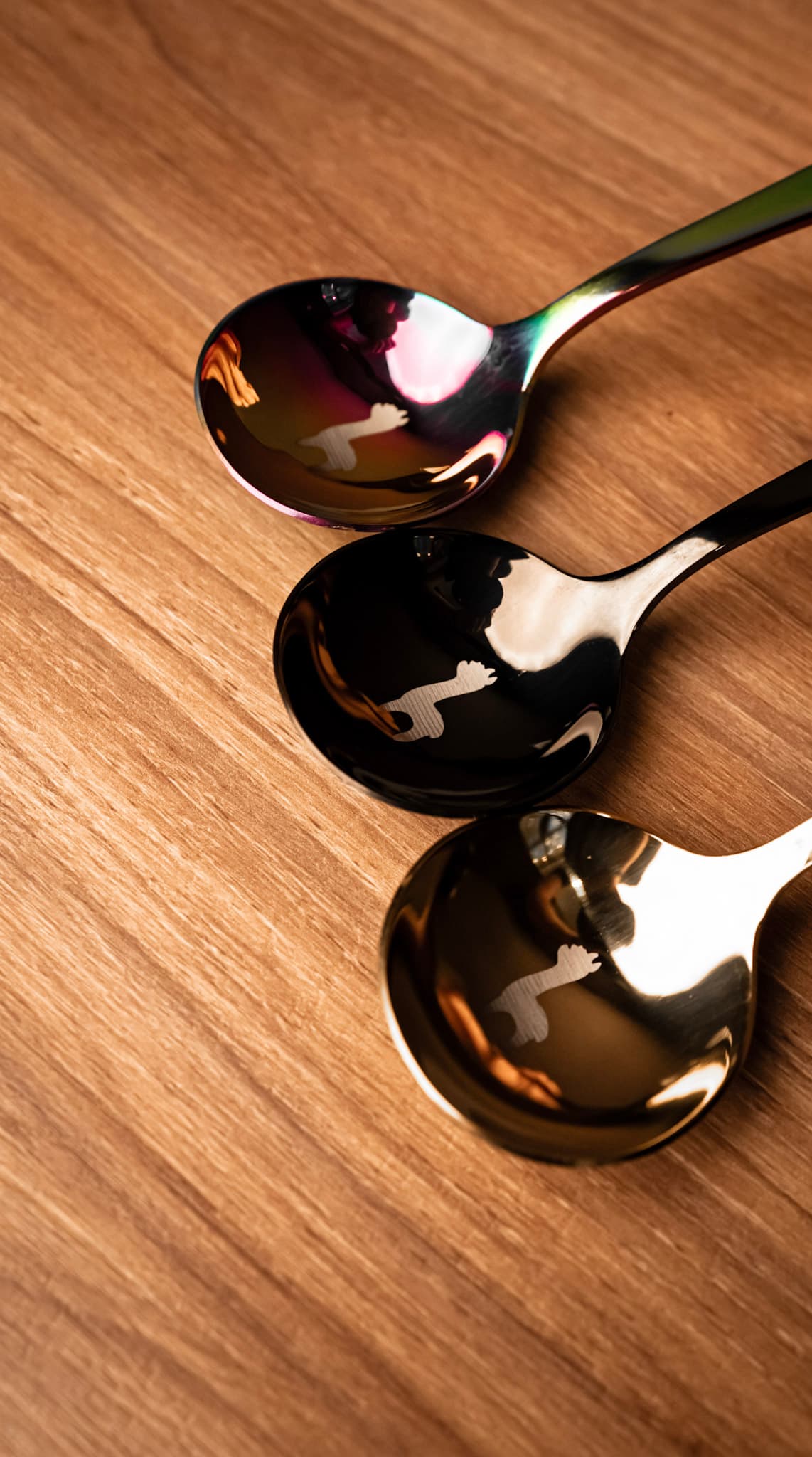 Cucharas de cata con el logo de ALPA CAFÉ®